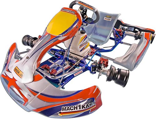 Nieuwe livery Mach1 kart voor seizoen 2011